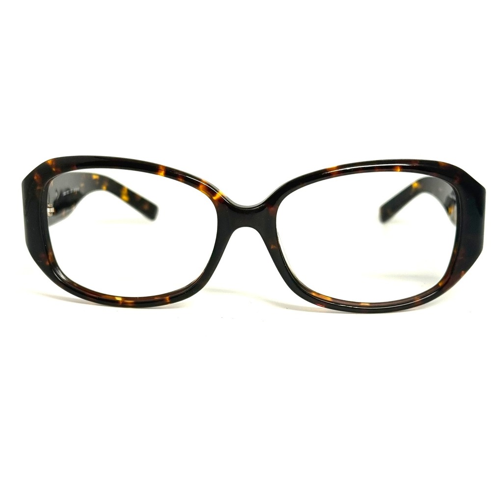Chelsea Morgan Suns CMS 1012 TO Tortoise Oval Eyeglass Frames 57-16-135 Silver
